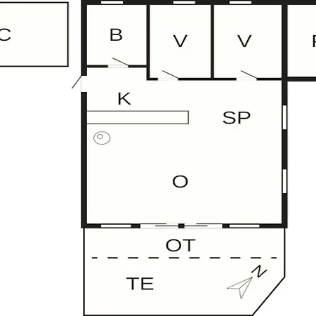 4 Person In Casa vacanze Broager